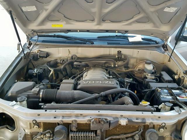 5TDZT38A94S235237 - 2004 TOYOTA SEQUOIA LI SILVER photo 7