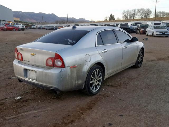 1G1ZG5E75CF265903 - 2012 CHEVROLET MALIBU LTZ SILVER photo 4