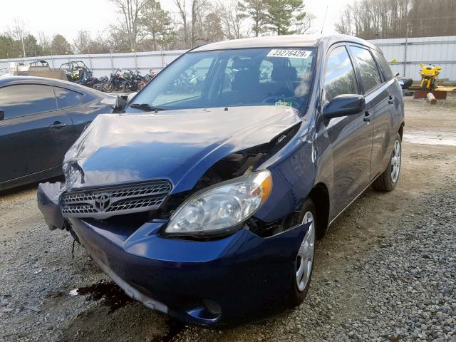 2T1KR32E87C672641 - 2007 TOYOTA MATRIX BLUE photo 2