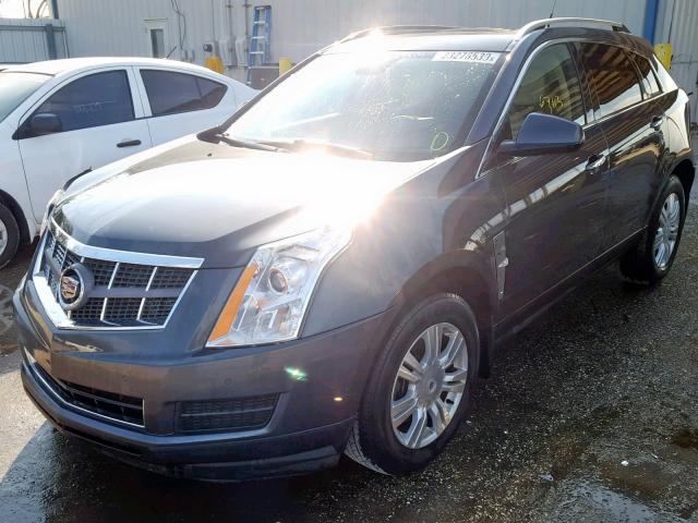 3GYFNAE3XCS532352 - 2012 CADILLAC SRX LUXURY GRAY photo 2