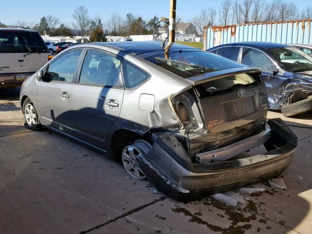 JTDKB22UX40035620 - 2004 TOYOTA PRIUS GRAY photo 3