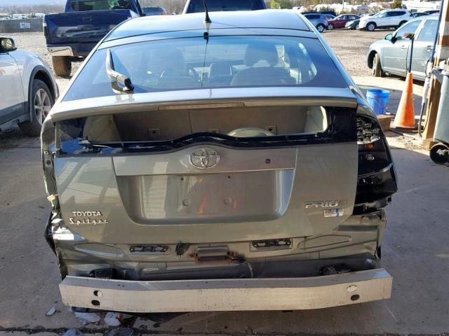 JTDKB22UX40035620 - 2004 TOYOTA PRIUS GRAY photo 9