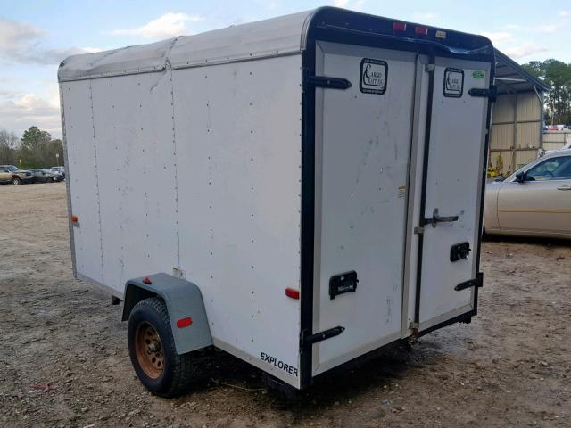 4D6EB10185A018500 - 2005 CARGO TRAILER WHITE photo 3