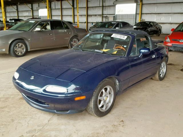 JM1NA3535V0726984 - 1997 MAZDA MX-5 MIATA TEAL photo 2