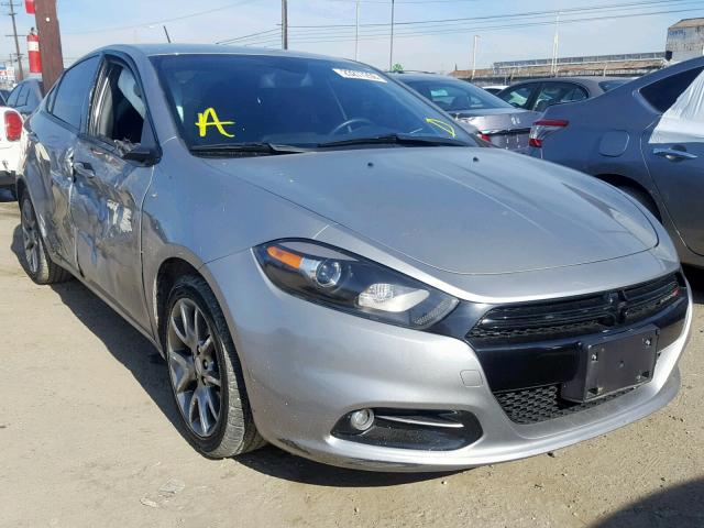 1C3CDFBB2FD182485 - 2015 DODGE DART SXT SILVER photo 1