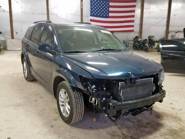 3C4PDCBG0DT634383 - 2013 DODGE JOURNEY SX BLUE photo 1