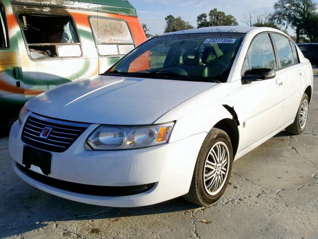 1G8AJ55F87Z168531 - 2007 SATURN ION LEVEL WHITE photo 2