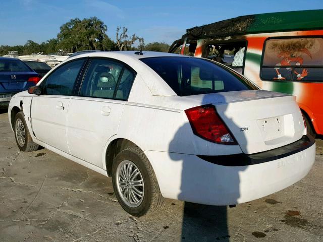 1G8AJ55F87Z168531 - 2007 SATURN ION LEVEL WHITE photo 3