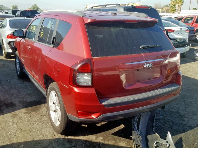 1C4NJCBB1FD420368 - 2015 JEEP COMPASS SP 栗色 照片 3