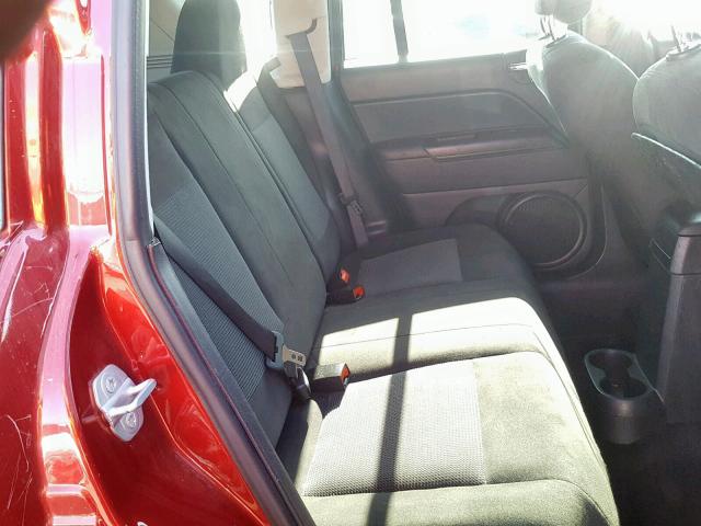 1C4NJCBB1FD420368 - 2015 JEEP COMPASS SP 栗色 照片 6