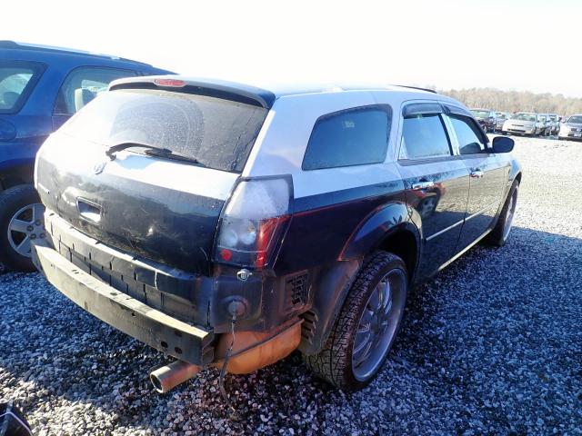 2D4FV47T77H891514 - 2007 DODGE MAGNUM SE TWO TONE photo 4