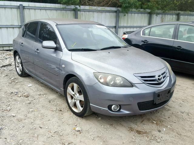 JM1BK143341101093 - 2004 MAZDA 3 HATCHBAC SILVER photo 1