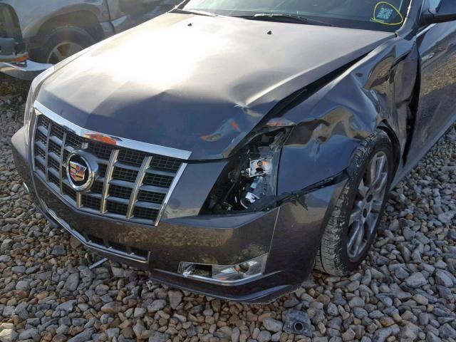 1G6DE5E52C0144743 - 2012 CADILLAC CTS LUXURY CHARCOAL photo 9