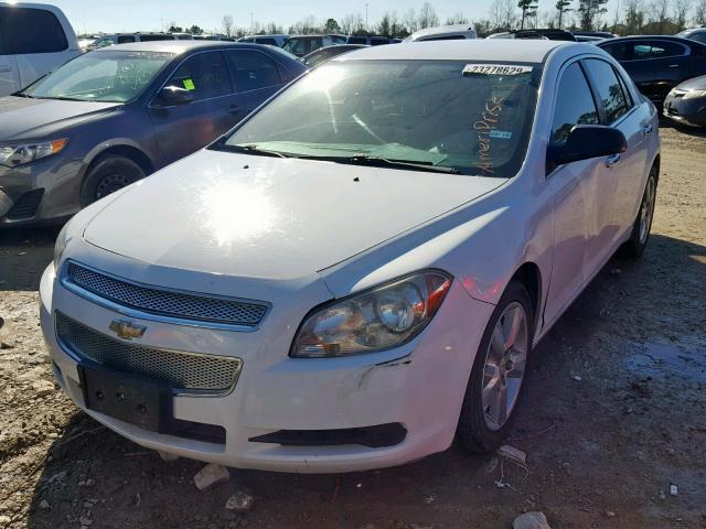 1G1ZB5E12BF173544 - 2011 CHEVROLET MALIBU LS WHITE photo 2
