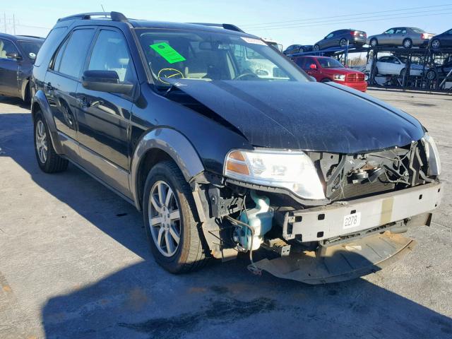 1FMDK05W88GA35974 - 2008 FORD TAURUS X S BLACK photo 1