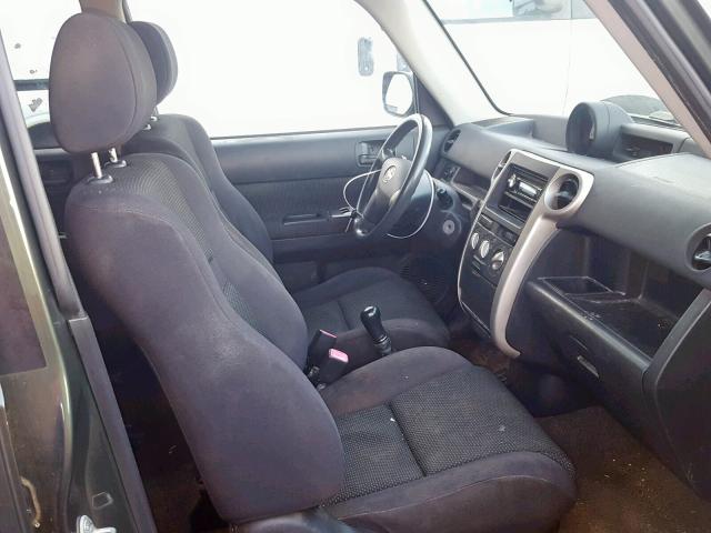 JTLKT334950175777 - 2005 TOYOTA SCION XB Жасыл фото 5