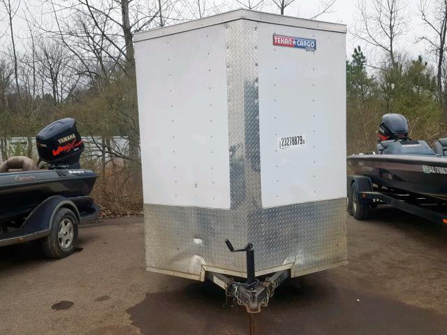 5RTBE1210HD056013 - 2013 CARGO TRAILER SILVER photo 2