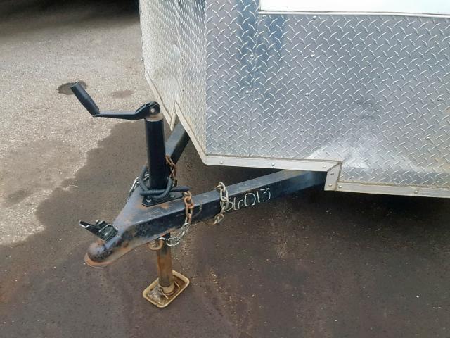 5RTBE1210HD056013 - 2013 CARGO TRAILER SILVER photo 9