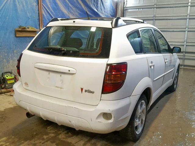 5Y2SL62873Z449049 - 2003 PONTIAC VIBE WHITE photo 4