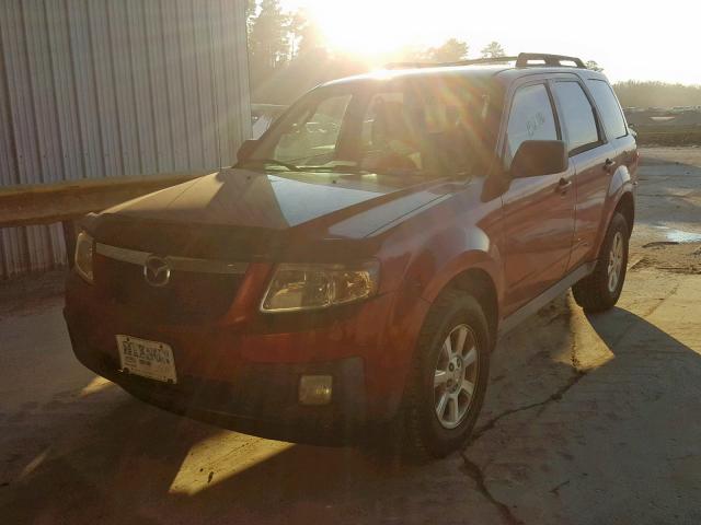 4F2CZ02789KM06333 - 2009 MAZDA TRIBUTE I RED photo 2