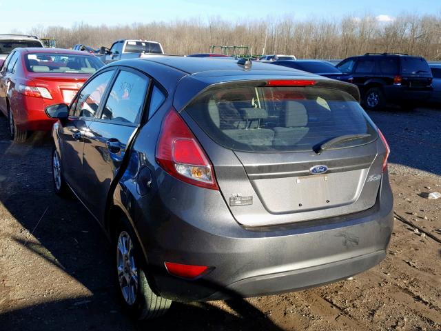 3FADP4EJ4FM114360 - 2015 FORD FIESTA SE GRAY photo 3