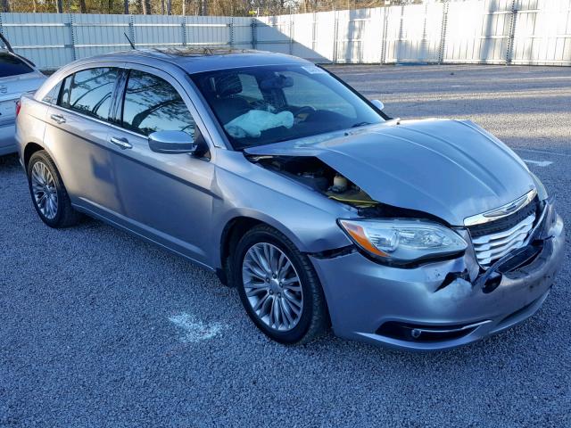 1C3CCBCG4DN597739 - 2013 CHRYSLER 200 LIMITE GRAY photo 1