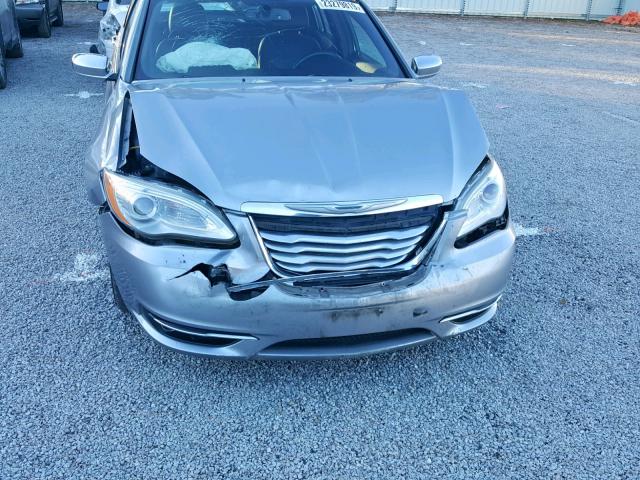 1C3CCBCG4DN597739 - 2013 CHRYSLER 200 LIMITE GRAY photo 9