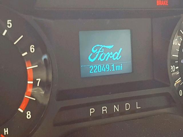 3FA6P0G70HR336001 - 2017 FORD FUSION S WHITE photo 8