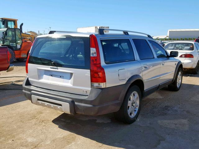 YV4SZ592961213349 - 2006 VOLVO XC70 SILVER photo 4