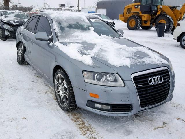 WAUDG64F69N055998 - 2009 AUDI A6 GRAY photo 1