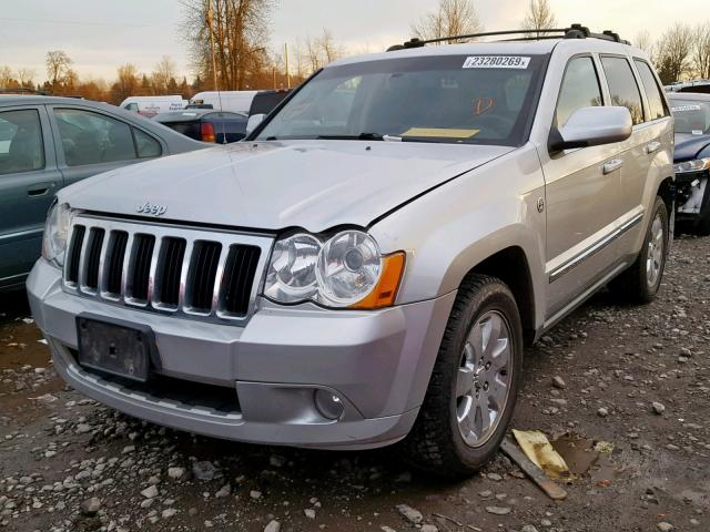 1J8HR58P19C547905 - 2009 JEEP GRAND CHER SILVER photo 2