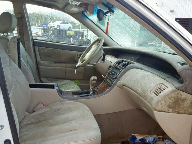 4T1BF28B42U220340 - 2002 TOYOTA AVALON XL თეთრი ფოტო 5