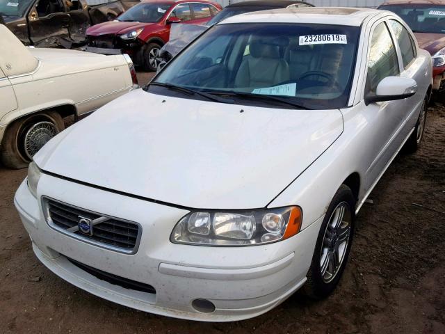 YV1RS592X92729864 - 2009 VOLVO S60 2.5T WHITE photo 2