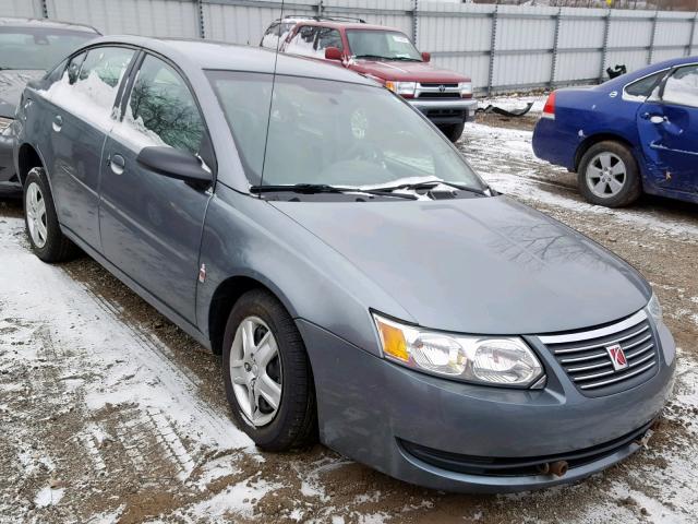 1G8AJ55F46Z191061 - 2006 SATURN ION LEVEL GRAY photo 1