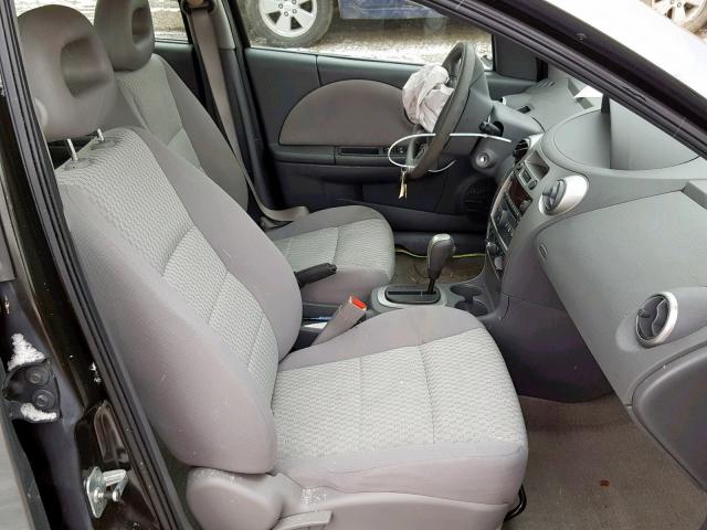 1G8AJ55F46Z191061 - 2006 SATURN ION LEVEL GRAY photo 5