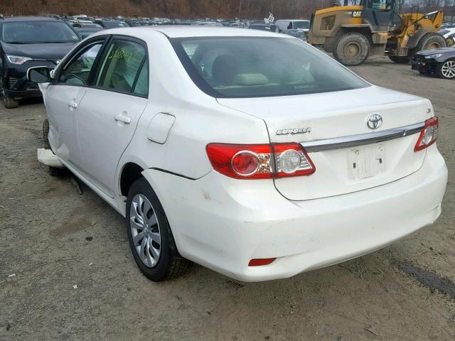 JTDBU4EE0C9173865 - 2012 TOYOTA COROLLA BA 白色 照片 3