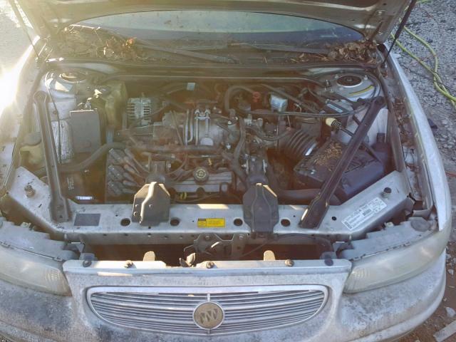 2G4WF551411128279 - 2001 BUICK REGAL GS SILVER photo 7