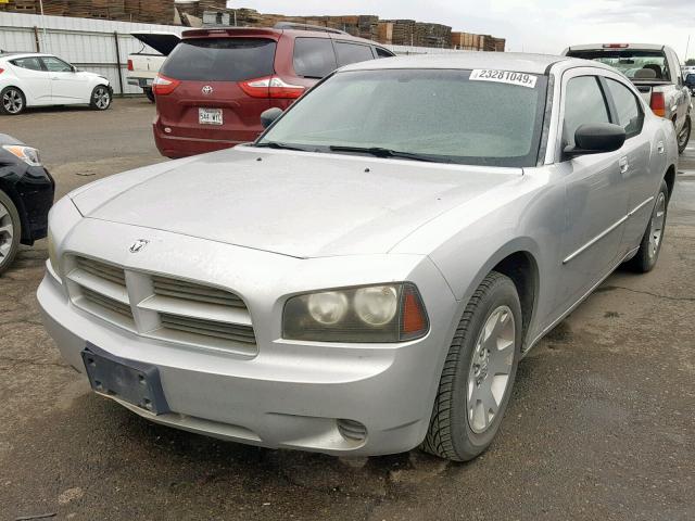 2B3KA43R46H389951 - 2006 DODGE CHARGER SE SILVER photo 2