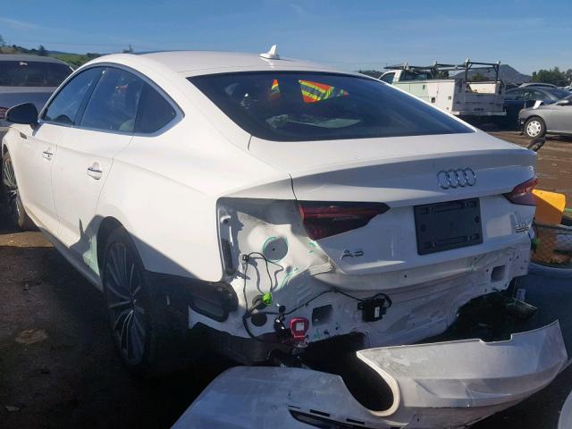 WAUCNCF57JA067108 - 2018 AUDI A5 PRESTIG WHITE photo 3