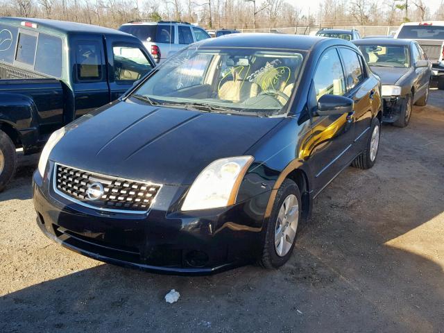 3N1AB61E88L713287 - 2008 NISSAN SENTRA 2.0 BLACK photo 2