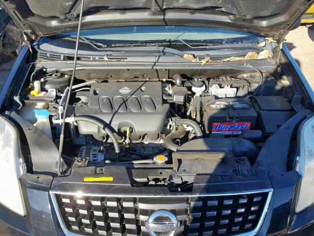 3N1AB61E88L713287 - 2008 NISSAN SENTRA 2.0 BLACK photo 7