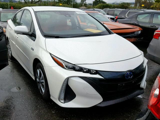 JTDKARFP8H3009697 - 2017 TOYOTA PRIUS PRIM თეთრი ფოტო 1
