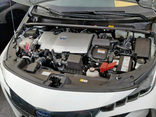 JTDKARFP8H3009697 - 2017 TOYOTA PRIUS PRIM თეთრი ფოტო 7
