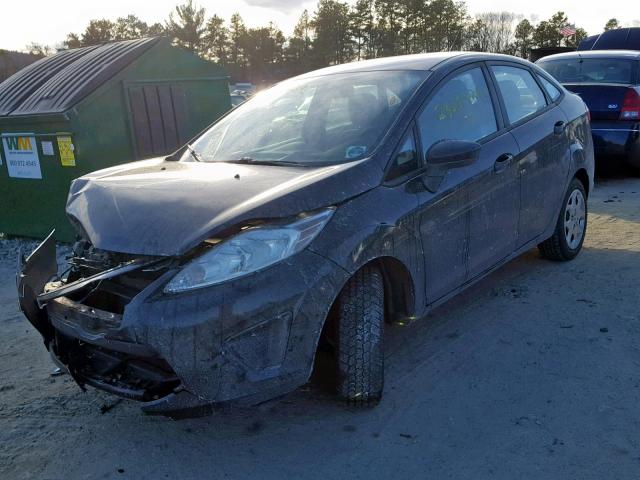 3FADP4AJ2DM114036 - 2013 FORD FIESTA S BLACK photo 2