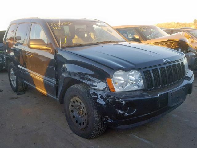 1J8GR48KX7C662171 - 2007 JEEP GRAND CHER BLACK photo 1