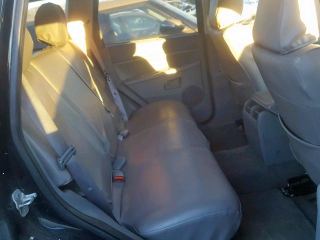 1J8GR48KX7C662171 - 2007 JEEP GRAND CHER BLACK photo 6