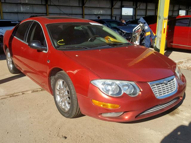 2C3AE66G42H197108 - 2002 CHRYSLER 300M RED photo 1