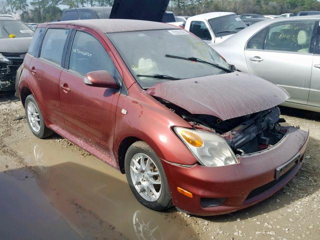 JTKKT624360171751 - 2006 TOYOTA SCION XA ბურგუნდია ფოტო 1
