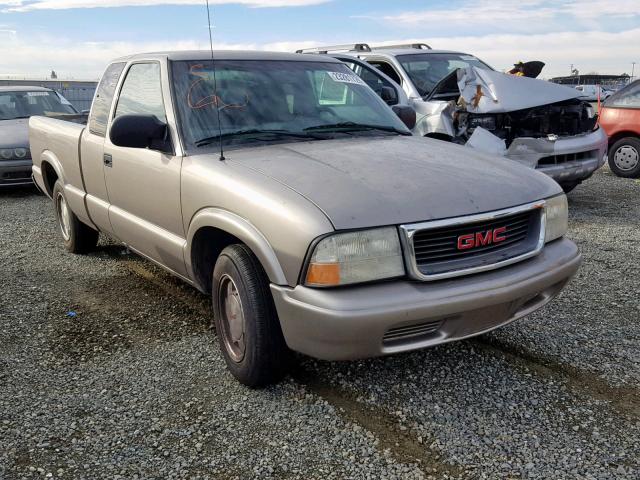 1GTCS19X038242077 - 2003 GMC SONOMA TAN photo 1