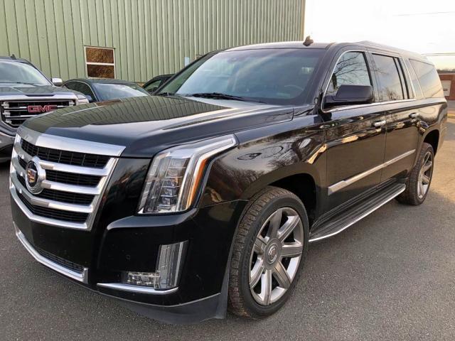 1GYS3HKJ6FR235439 - 2015 CADILLAC ESCALADE E BLACK photo 2